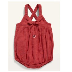 Old Navy Baby Romper Red